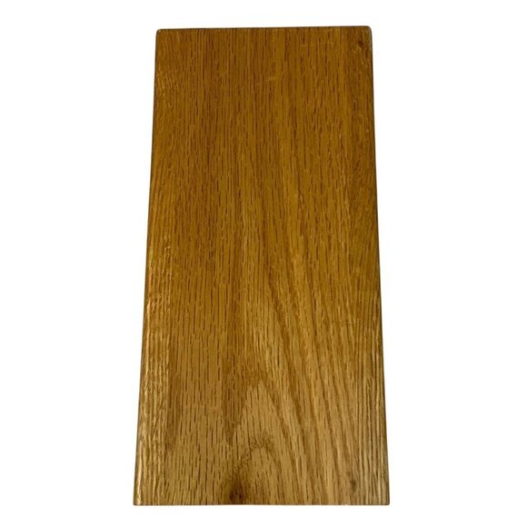 Cutco Honey Oak Wood 4-Slot Knife Block Kitchen Storage Organizer Made in USA - Picture 4 of 7